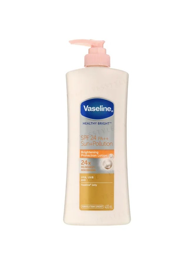 فازلين Vaseline Healthy Bright Sun Pollution Brightening Protection Lotion SPF 24 - Image 2